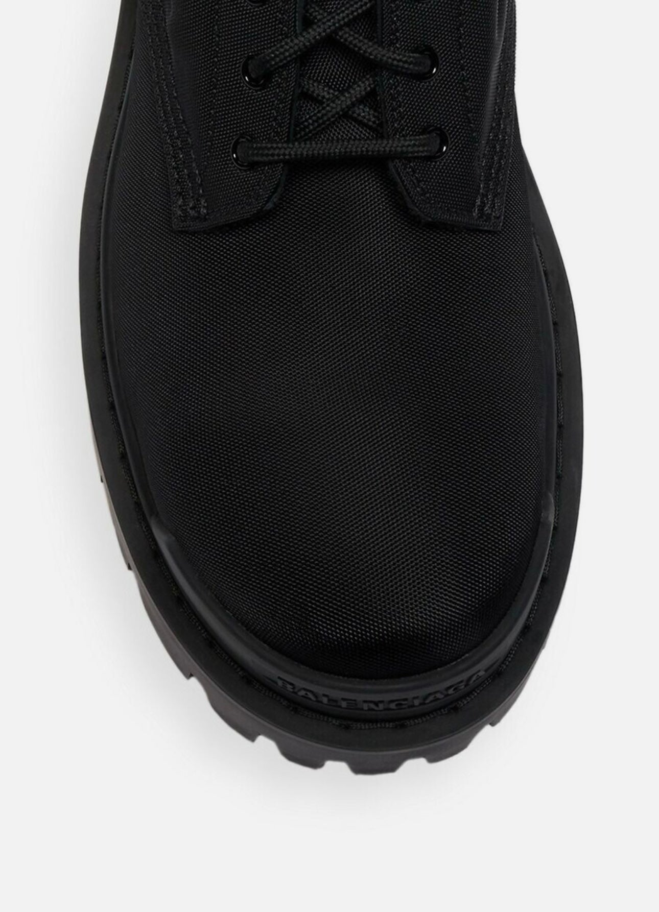 Balenciaga combat strike nylon boots