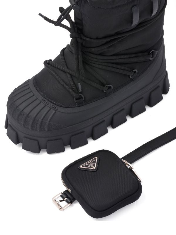 Prada recycled nylon après-ski boots