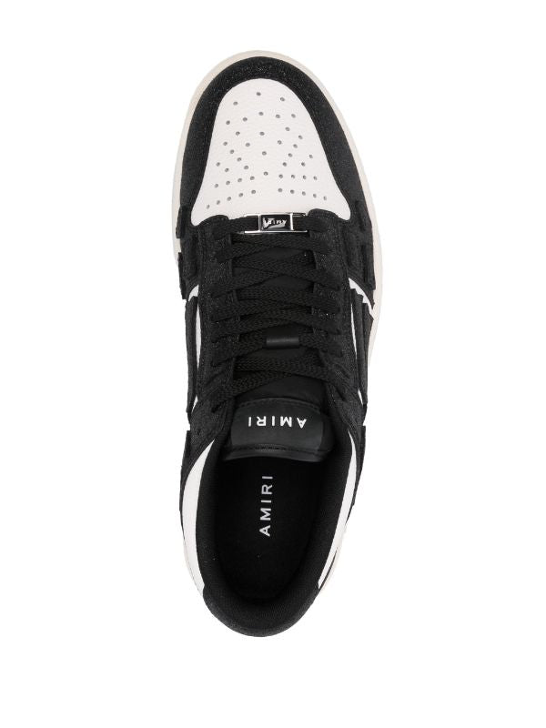 Amiri Shimmer Skel Top leather sneakers