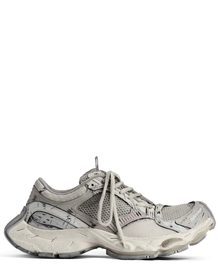 Balenciaga stapler sneaker in beige/grey