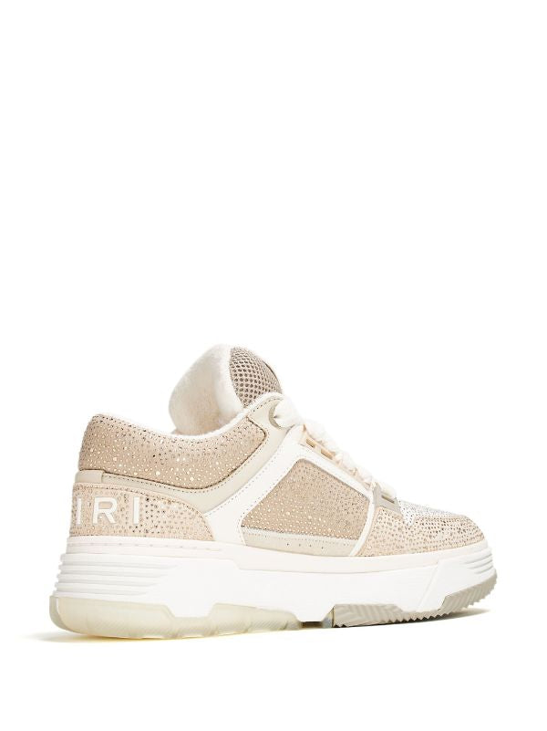 Amiri Crystal MA-1 leather sneakers