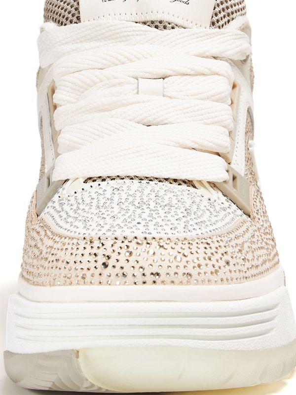 Amiri Crystal MA-1 leather sneakers