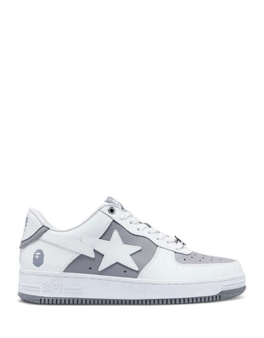 Bape Bapesta #6 “Patent Leather Pack - Grey”