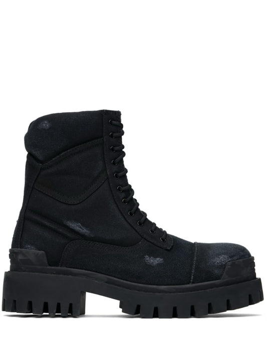 Balenciaga combat strike boots