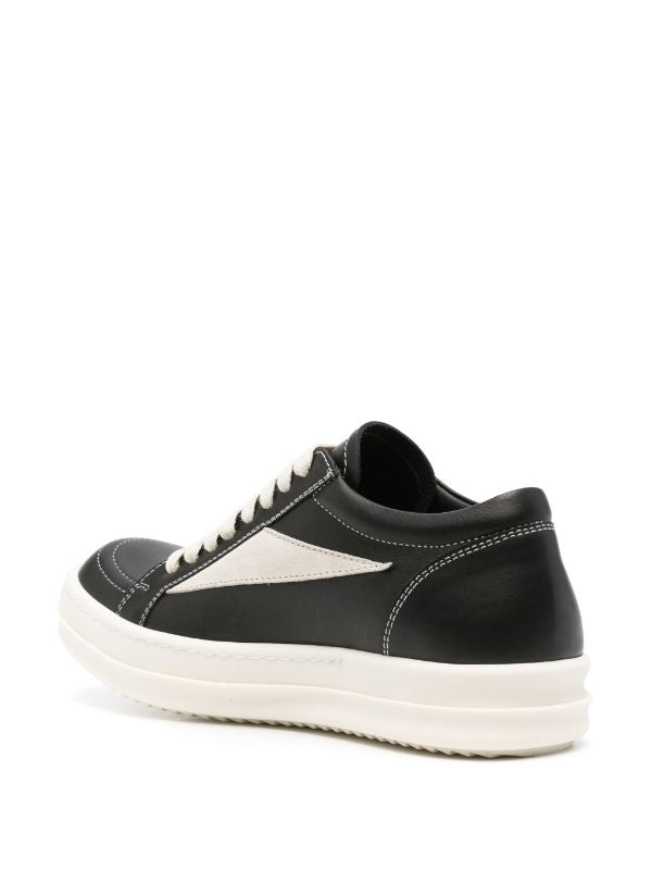 Rick Owens lace-up leather sneakers