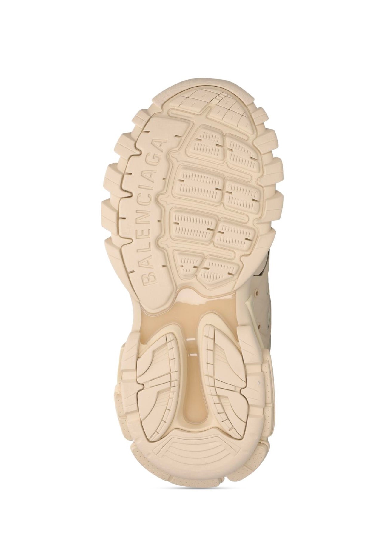 Balenciaga track faux leather & mesh sneakers