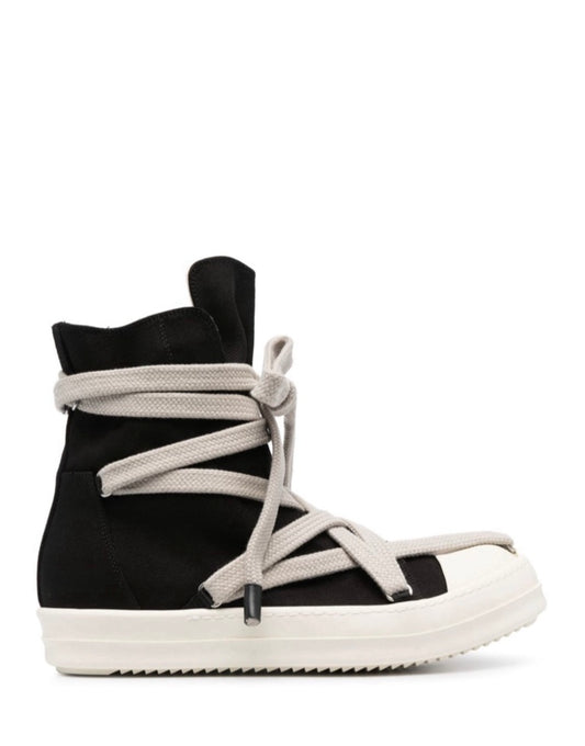 Rick Owens DRKSHDW Jumbo-laced Canvas sneakers