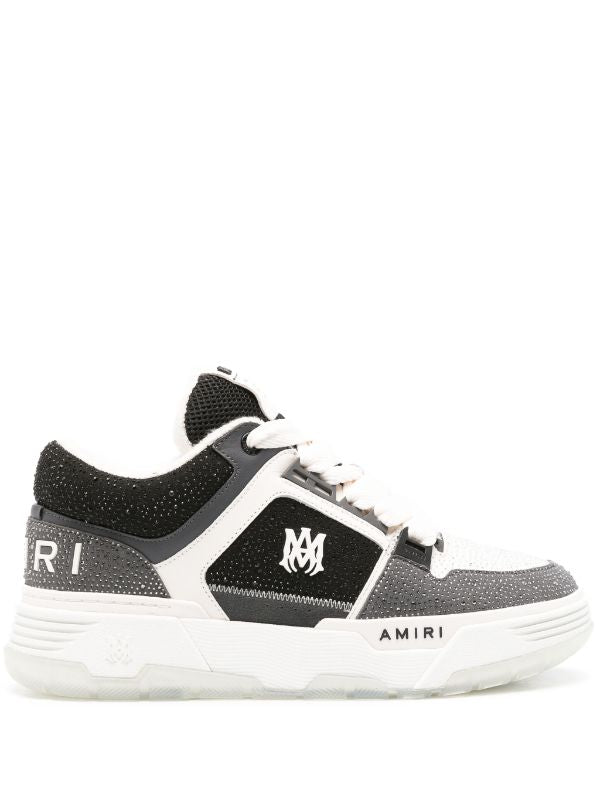 Amiri Crystal MA-1 leather sneakers