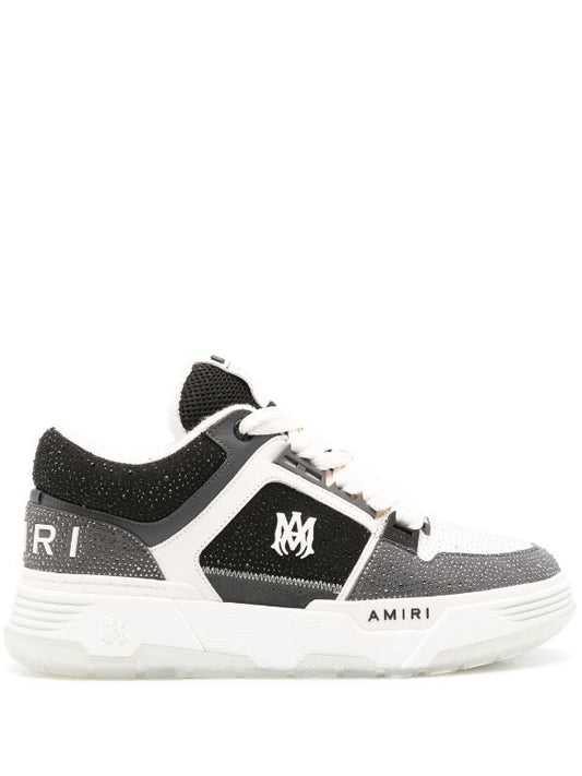 Amiri Crystal MA-1 leather sneakers