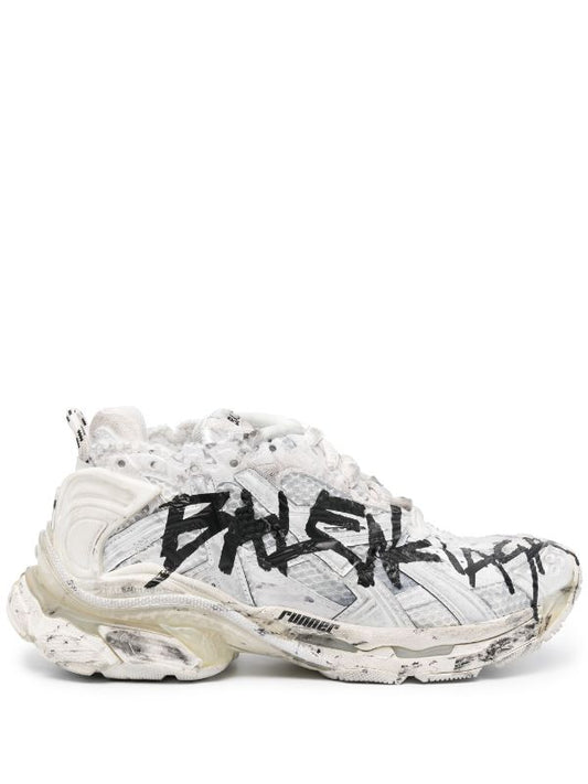 Balenciaga runner graffiti sneakers